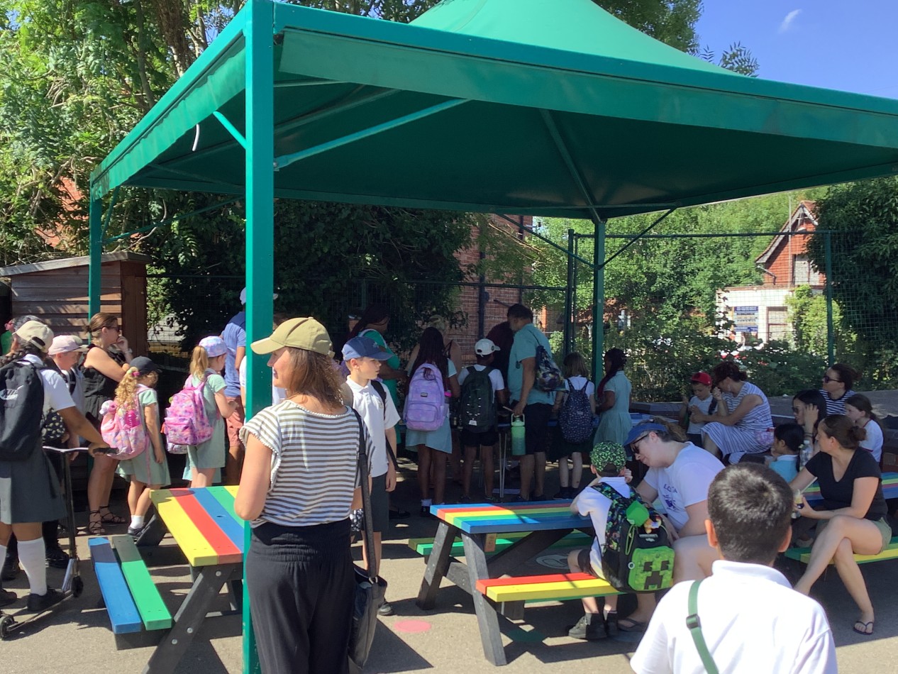 Slade Primary School tasting event